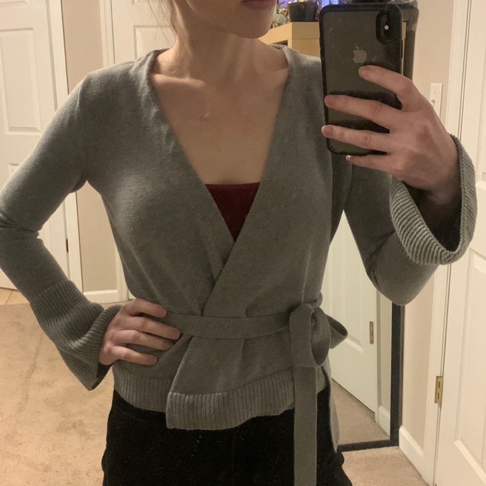 J. Crew Sweater with an optional tie